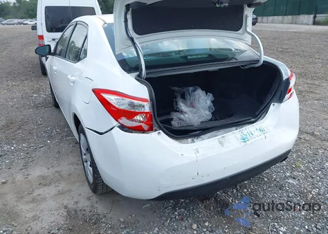 2016 Toyota Corolla Le from USA, damaged, VIN 2T1BURHE4GC607486